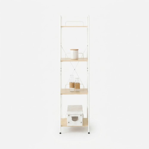OLLSON 선반 345 좁은 4단 350mmx305mmx1365mm, 4단, 화이트 8135.4937 · 판매처 제공 대표 이미지