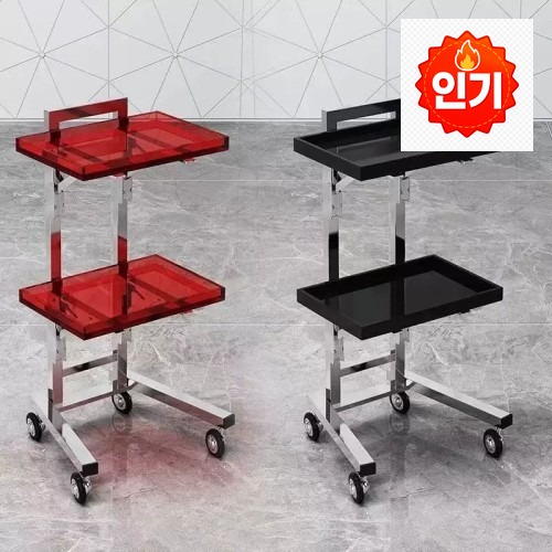 고민 끝에 선택한 스텐 접이식트롤리 바퀴 수납 미용카트, 공간 활용이 이렇게 편리할 줄이야 · 네이버 쇼핑 커넥트 제공 상품 이미지