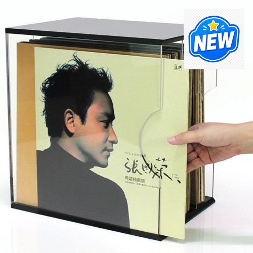 LP 레코드 보관의 새로운 방법, 12인치 LP 레코드 수납함 · 네이버 쇼핑 커넥트 제공 상품 이미지